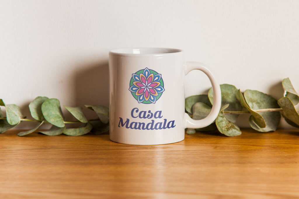 Criação de Logo para Casa Mandala